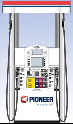 Gilbarco Veeder-Root™ Encore® 700S Fuel Dispenser with Pay at Pump Contactless Pioneer